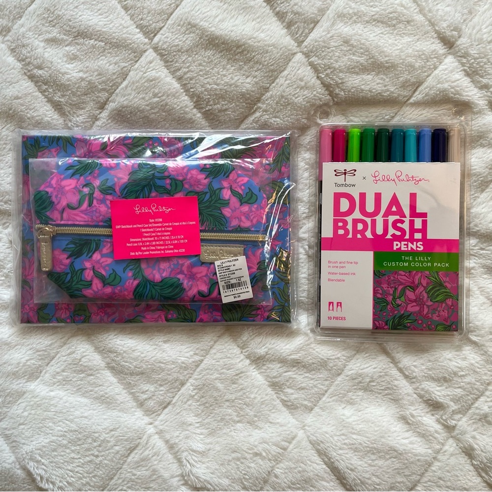 Lilly Pulitzer x Tombow Set